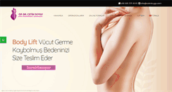 Desktop Screenshot of cetinduygu.com